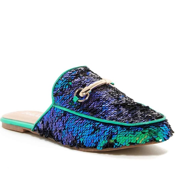 Nordstrom Shoes - 隆♀️ Mermaid Gemma Sequin Bit Loafer mule